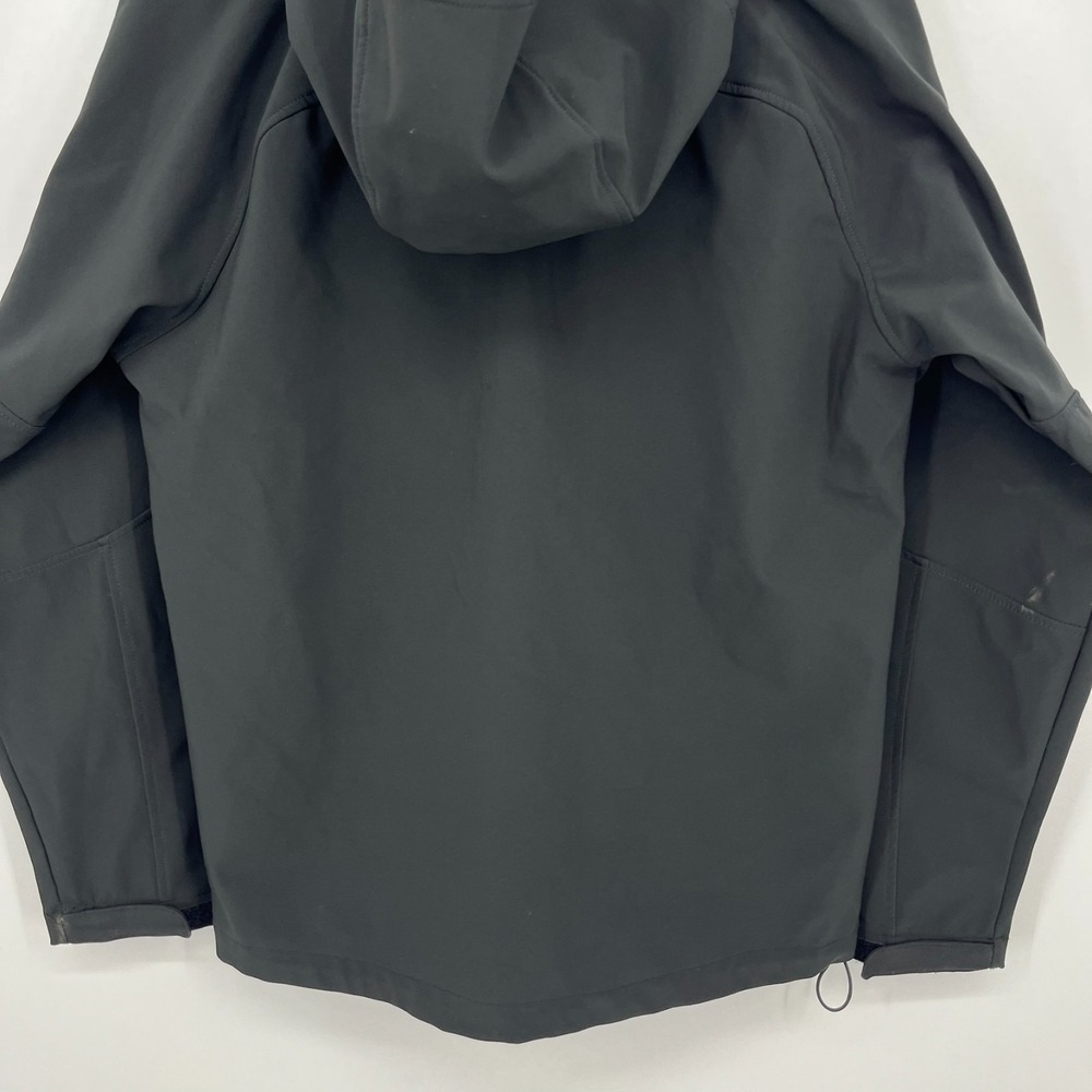 Burton‎ Full Zip Jacket Men's Size M Black Pockets Softshell - Picture 10 of 12